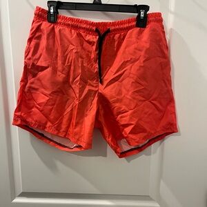 Vibrant Pink Men's Swim Trunks